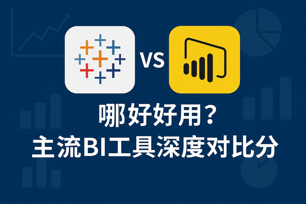 Tableau VS Power BI哪个好用？主流BI工具深度对比分析